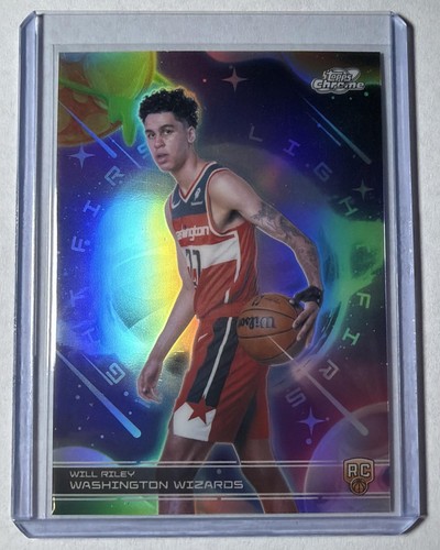 2025 Topps Cosmic Chrome Will Riley Base (RAW)