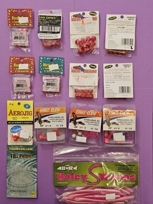 D-SH40. Assorted Steelhead Tackle. 14 Pieces.  Exactly As Pictured.