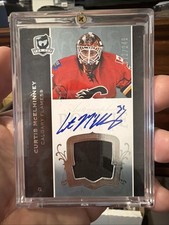 2007-08 Upper Deck The Cup Rookie Patch Auto Curtis McElhinney #150 /249 (RC) 
