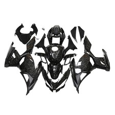 Black Forged Pattern Fairing Kit Bodywork For Kawasaki Ninja 400 2018-2023 Ex400 Black Forged Pattern Fairing Kit Bodywork For Kawasaki Ninja 400 2018-2023 Ex400