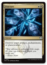 Fracture #310 (NM) Commander: Secrets of Strixhaven SOC Magic MTG