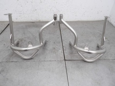 ZTechnik E-Coated Steel Engine Guards Silver Z7101 BMW R1200GS R1200R R1200RT