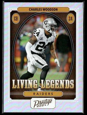 2024 Panini Prestige Living Legends Charles Woodson Oakland