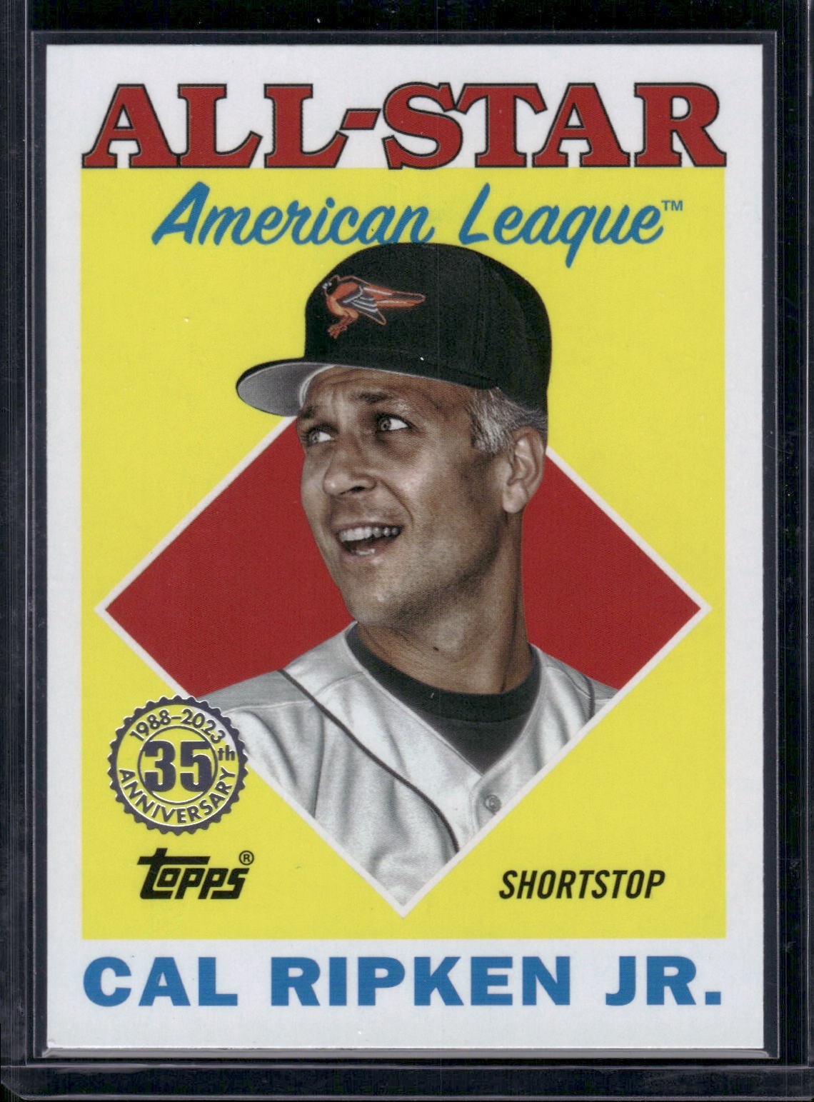 2023 Topps #88AS-7 Cal Ripken Jr. 1988 Topps Baseball 35th Anniversary All-Stars