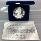2008 W Proof Silver Eagle - Box & CoA