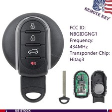 For 2014 2015 2016 2017 2018 Mini Cooper Smart Prox Remote Key Fob Nbgidgng1