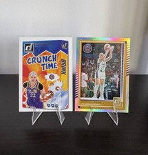 2025 Panini Donruss WNBA - Cameron Brink #2 Silver Holo & Crunch Time #17 NM