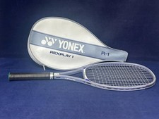 YONEX R-1 GRAPHITE COMPOSITE TENNIS RACKET & CARRY CASE - NEW GRIP SIZE 4 3/8