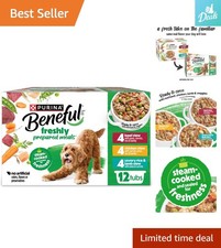 Purina Gravy Wet Dog Food - Varied Flavors in 10 oz Tubs for All Breeds