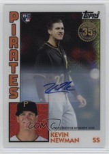 2019 Silver Pack Series 2 1984 Topps Baseball Signatures Kevin Newman Auto 0r4