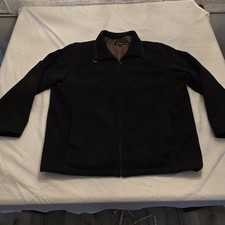 Mens Murano Dress Jacket XL Black From Ukraine Wool Cashmere Blend Vintage Coat