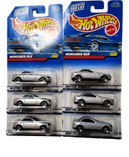Hot Wheels Mercedes SLK #1095 Mainline/Collector Silver Luxury European