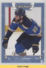 2017-18 Upper Deck Compendium Blue Chris Thorburn #777 READ 7l6