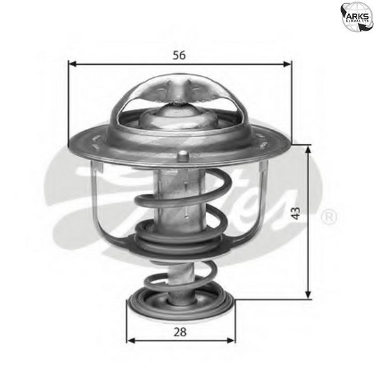 Gates Coolant Thermostat - TH31388G1 - OE Matching Quality and Specification - Image 16