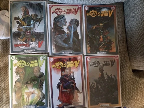 DC Vs Vampires World War V #1-6 DC Comics 2024 6 Issues DISCOUNTED SHIPPING 