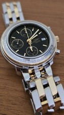 Breitling Astromat Longitude GMT with 18k Gold Bezel & Pilot Bracelet - Serviced