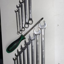 Mixed Lot Matco-silver Eagle Combination Wrenches And 3 Matco Phillips Mixed Lot Matco-silver Eagle Combination Wrenches And 3 Matco Phillips
