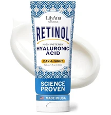 LilyAna Naturals Anti Aging Retinol Face Cream for Women – Wrinkle & Neck Crea