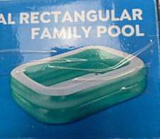Bestway 54005 Aufblasbarer Familien-Pool, transparent …