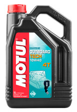 Olio lubrificante per moto d''acqua e motori fuoribordo TECH 4T 10W40 5 L