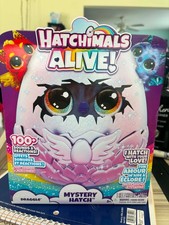 Hatchimals Alive, Mystery Hatch Draggle puffcorn surprise creatures set of 2