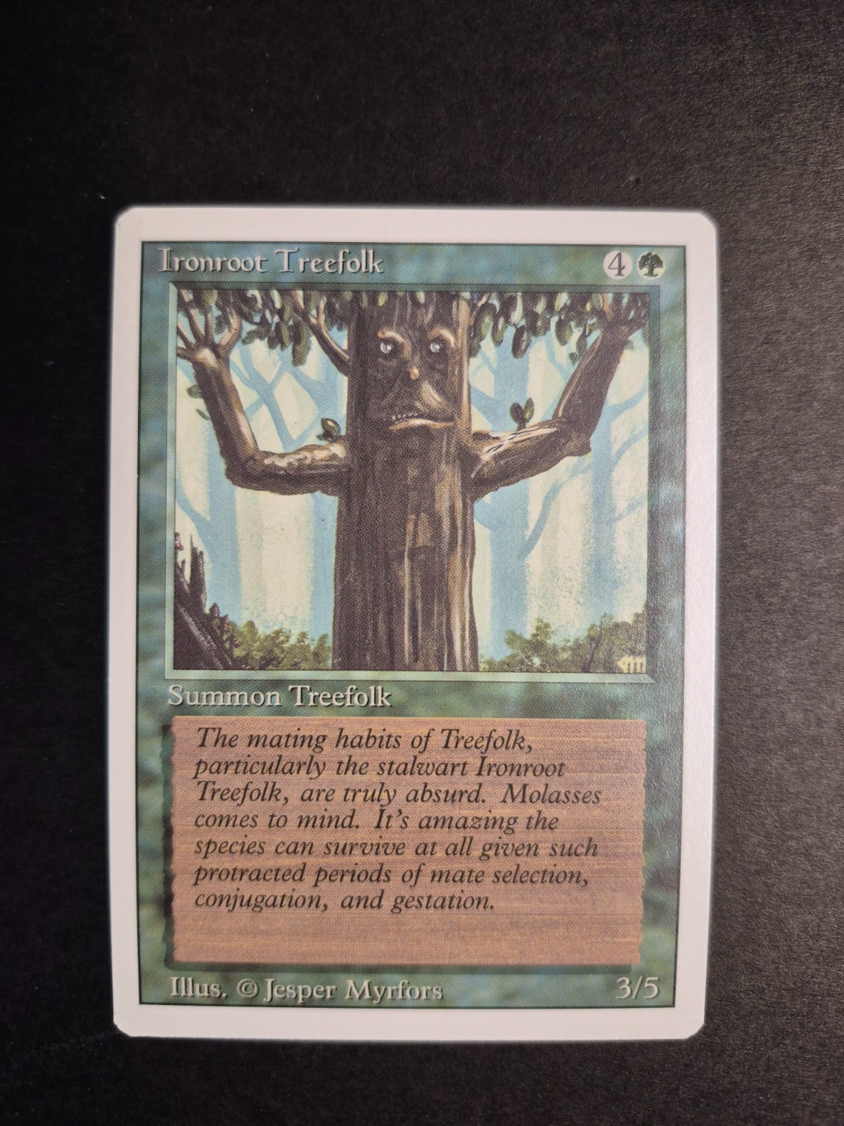 Ironroot Treefolk (Unlimited Edition) NM Regular MTG