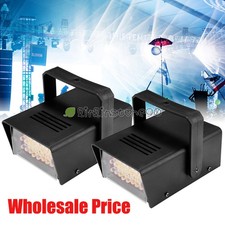 24 LED Disco Party Lights Strobe Led DJ Flash Stage Light Halloween Xmas Party