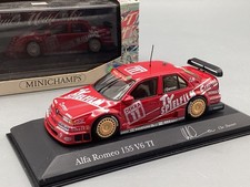 Modellini auto 1:43 Minichamps Alfa Romeo 155 V6 TI DTM 1994 Danner #11 con scatola originale