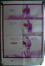 Jenny 1970 one-sheet movie poster Marlo Thomas Alan Alda