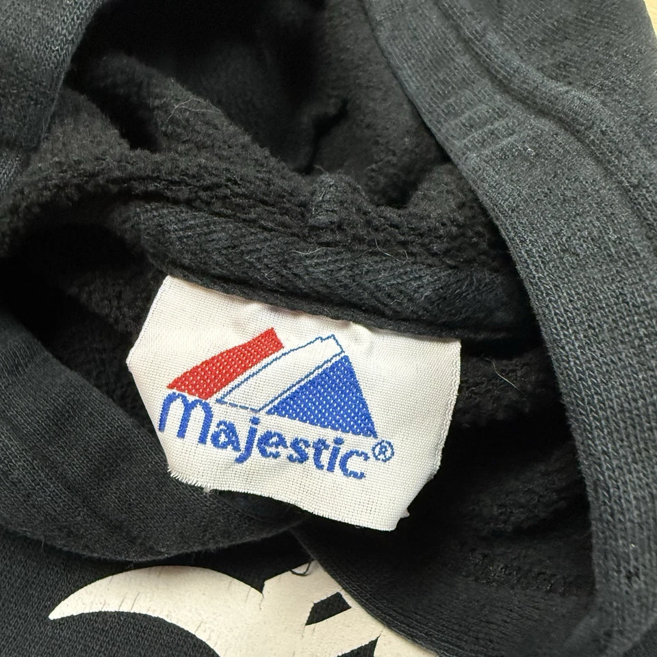 Majestic 芝加哥白袜队连帽衫 2005 年世界系列冠军青少年儿童 L 复古 — 第 4/4 张图片