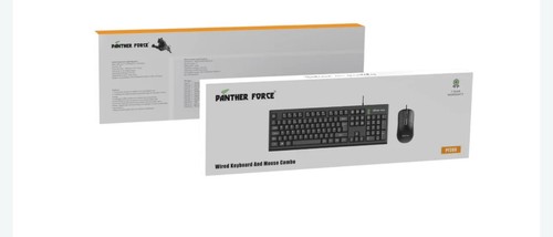 Combinaison clavier et souris filaire Panther Force durable, pour travail et jeu PF289 - Photo 2/3
