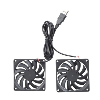 Oil Bearing Quiet Operations 80mm USB Fan For Electronics Cooling Computer Case