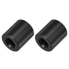 2Pcs Female 1/4" to Female M8 Mic Stand Adapter Aluminum Alloy Mic Screw Adapter
