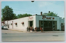 Pug's Restaurant Tuscaloosa Alabama AL Unp Chrome Postcard
