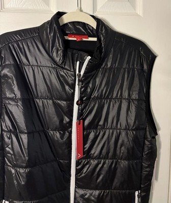 Mens Redvanly LightWarm Bolton Golf Vest - Black, M - NWT!