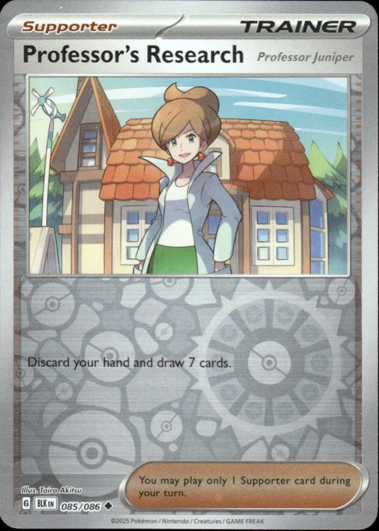 Professor Program Promos 085/086 Professor's Research [Professor Juniper] RH NM