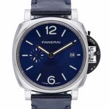 Panerai Luminor Due PAM01274 with 42mm Steel case and Blue dial. Excellent co...