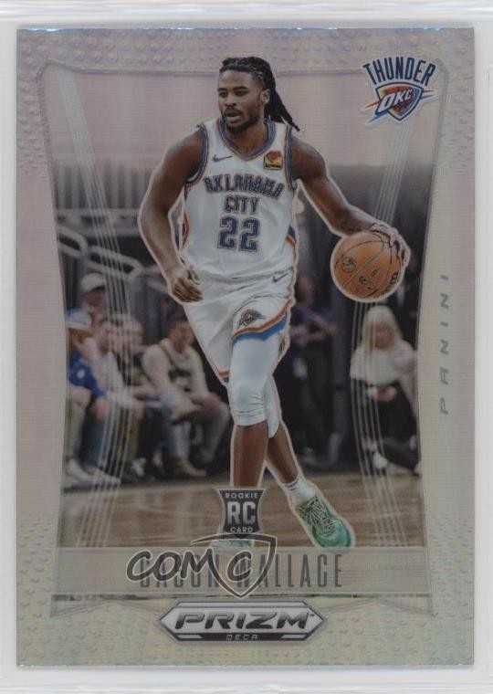 2023-24 Panini Prizm Deca Silver Prizm Cason Wallace #146 Rookie RC