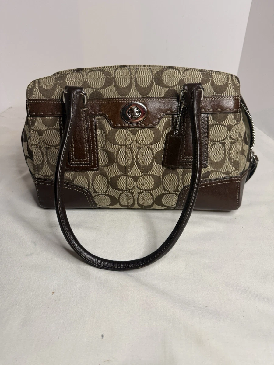 Coach Hampton Shoulder Bags Turn Lock Handbags for Women for sale