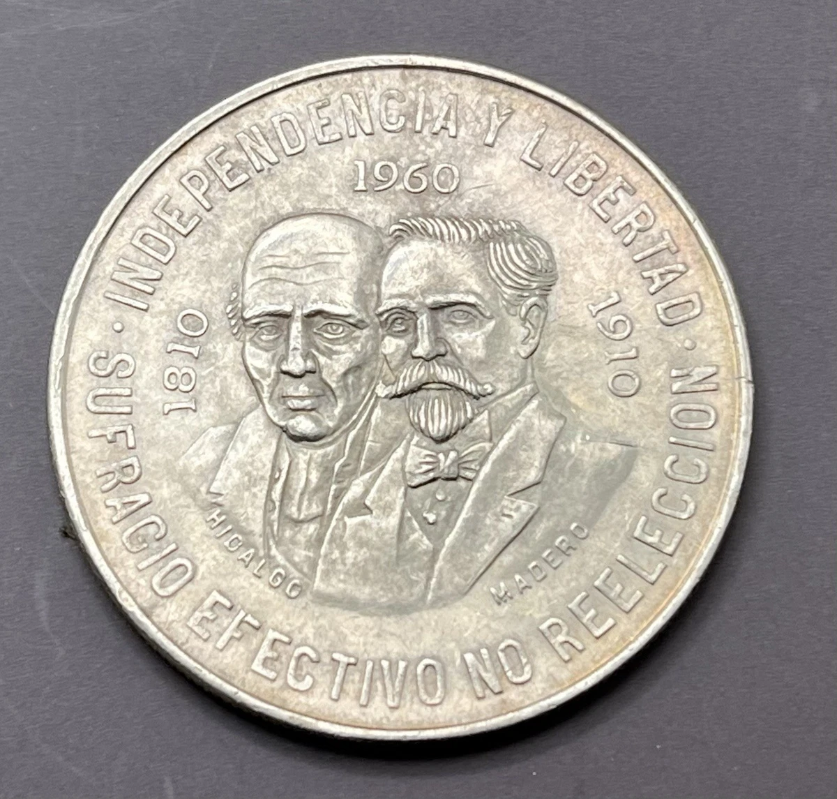 メキシコ 1960年 10ペソ 銀貨 10 Pesos 1960 Silver Mexican Coins (1905-Now) for sale | eBay