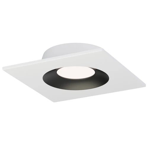 Maxim 87674 Crisp 4-1/2" Integrated LED Square Recessed Trim - White - Picture 1 of 3