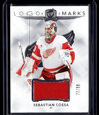 2024-25 The Cup Rookie Logo Marks Sebastian Cossa #LM-CO  77/99 NM