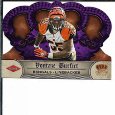 2012 Crown Royale Vontaze Burfict Purple Rookie 12/25 #243 NM
