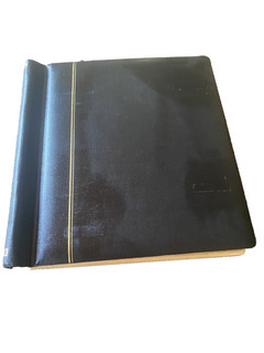 SCHAUBEK KLEMMBINDER MIT "LEUCHTTURM" SEITEN ALTDEUTSCHLAND BILDER IM TEXT