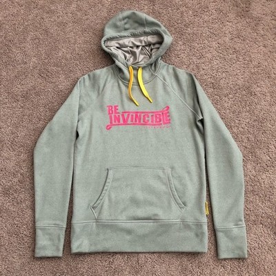 Nike Therma-Fit Be Invincible Live Strong Gray Hoodie M