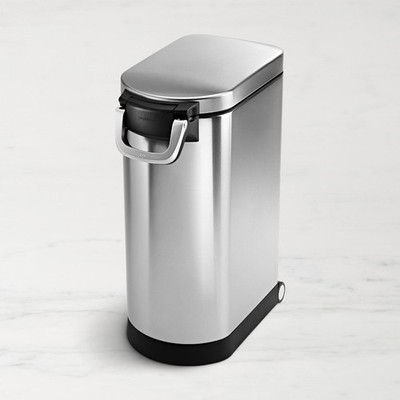 simplehuman Stainless Steel Pet Food Container-Williams Sonoma|36420