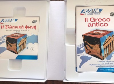 Assimil Il Greco antico Altgriechisch mit Italienisch lernen Buch mit 4 CDs