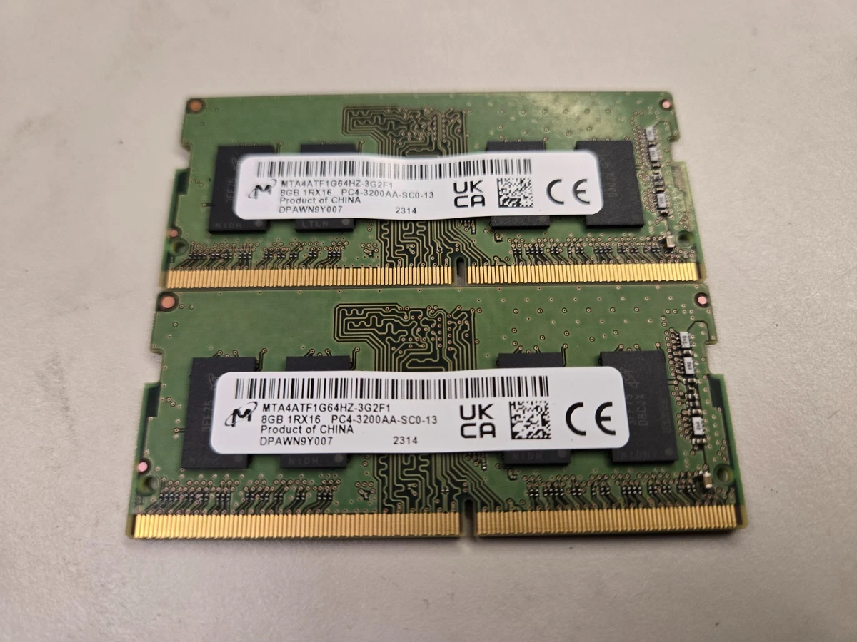 Micron DDR4 SDRAM Memory (RAM) 2 Modules for sale | eBay