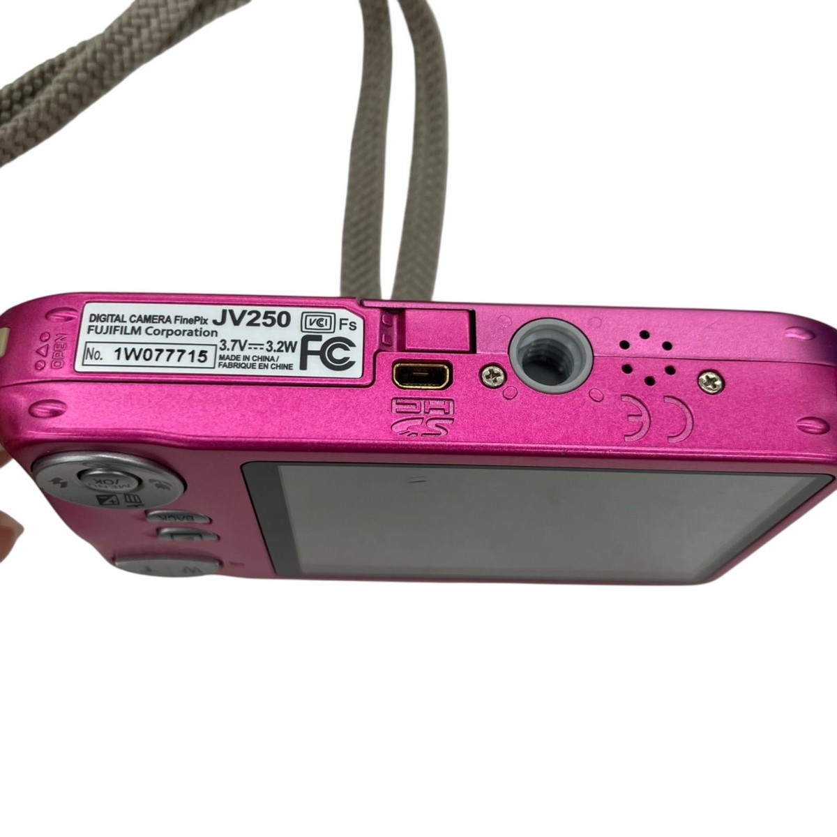 FUJIFILM FinePix JV250 Compact Digital Camera Pink with