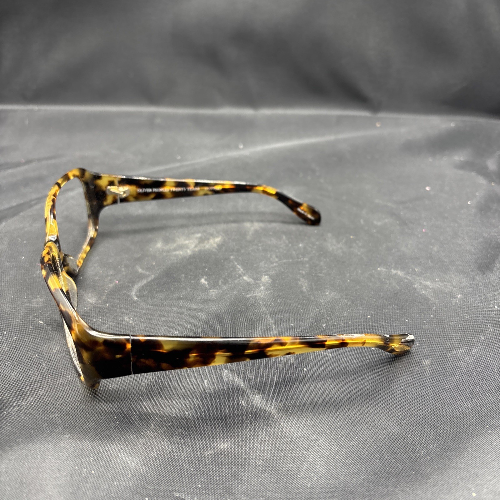 Oliver Peoples Tortoise Shell Wrap Frames Only Ha… - image 2